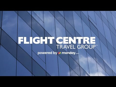 Flight Centre powered by monday.com