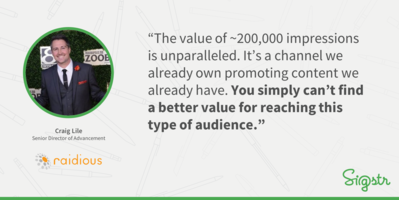 Raidious: Utilizing the Email Signature for Recruitment and Brand Visibility - Terminus Site