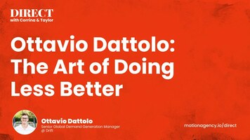 Ottavio Dattolo: The Art of Doing Less Better