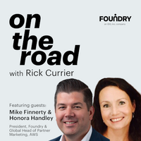 On the road, live at AWS re:Invent