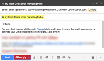 How to use emojis in your Gmail email marketing campaigns