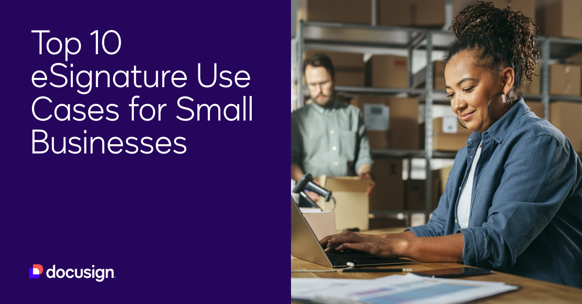 Top 10 eSignature Use Cases for Small Businesses