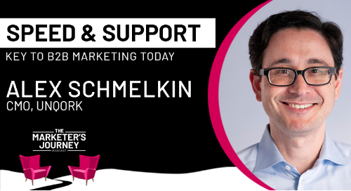 Speed and support key to B2B marketing today [podcast]