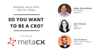 So you want to be a CRO?