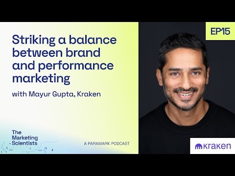 Striking a balance between brand and performance marketing with Mayur Gupta (Kraken)