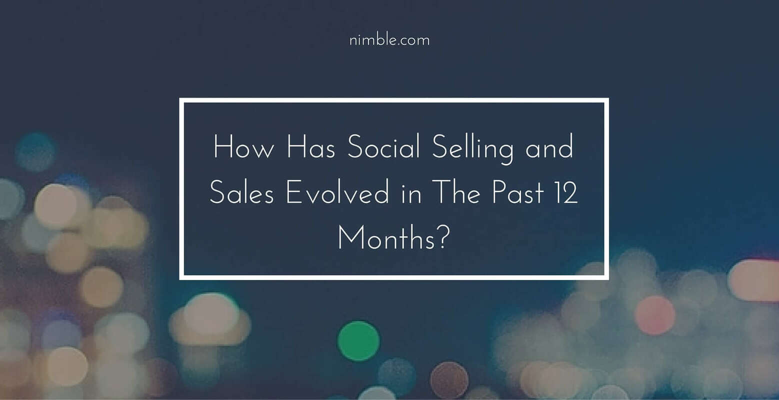 How has social sales and sales changed during the last 12 months?