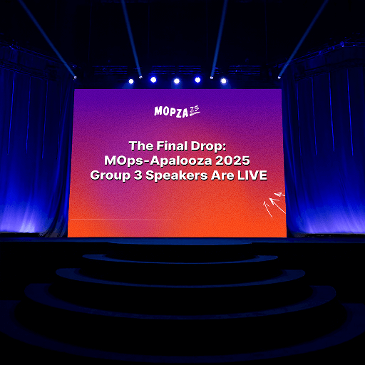 MOps‑Apalooza 2025 Speakers: Meet Group 3