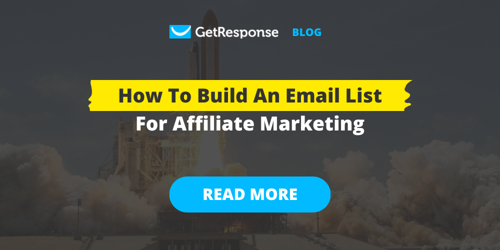 How to build an email list for affiliate marketing