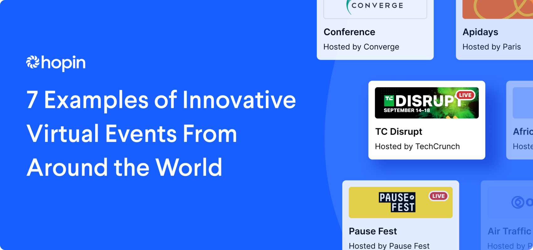 7 Examples of Worldwide Innovative Virtual Events