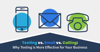 Texting vs. Email vs. Calling: Why Texting is More Effective for Your Business
