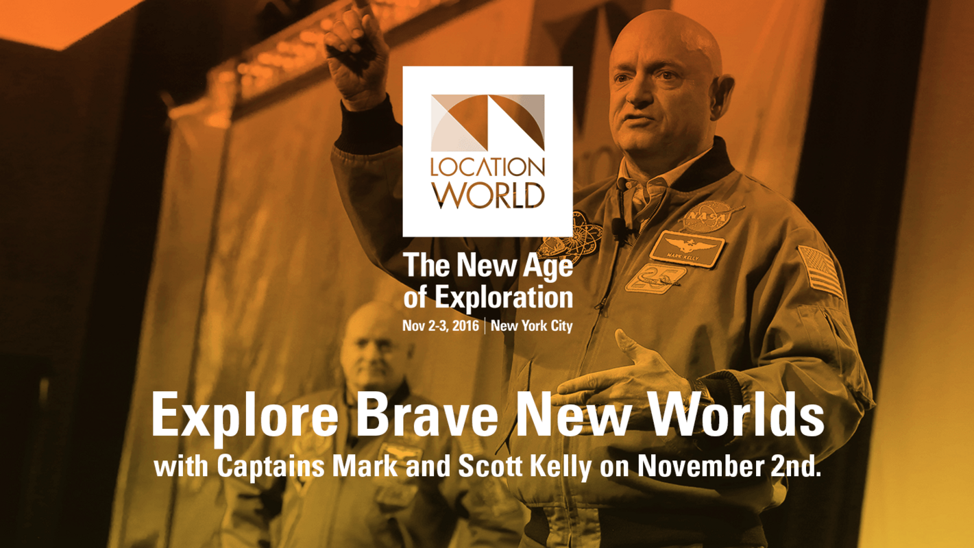 Don't Miss NASA's Mark and Scott Kelly at LocationWorld