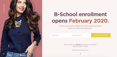 Squeeze Page Examples & Templates