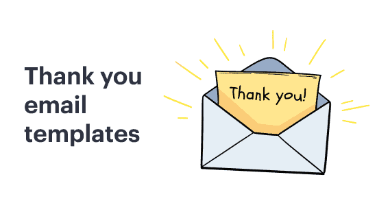 Thank You Email Template and Example