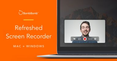 Announcing the New BombBomb Screen Recorder