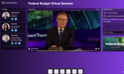 How Grant Thornton Australia used ON24 engagement data to scale its webinar program
