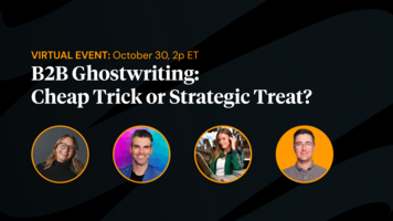 Is Ghostwriting a Trick or Treat?