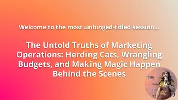 Kimi Corrigan &amp; Emily Kessler - Untold Truths of Marketnig Ops