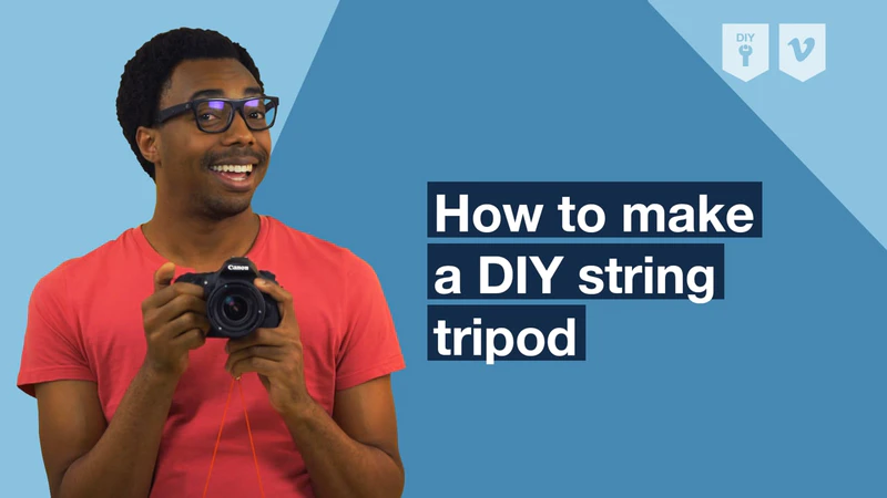 How to make a DIY tripod for less than $5 - Vimeo Blog
