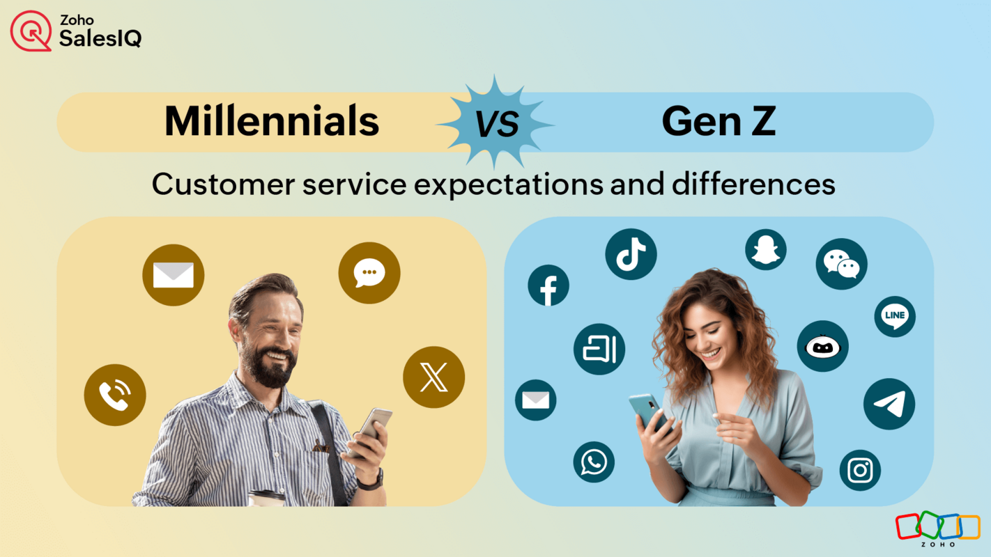 Millennials vs Gen Z: Customer service expectations and differences