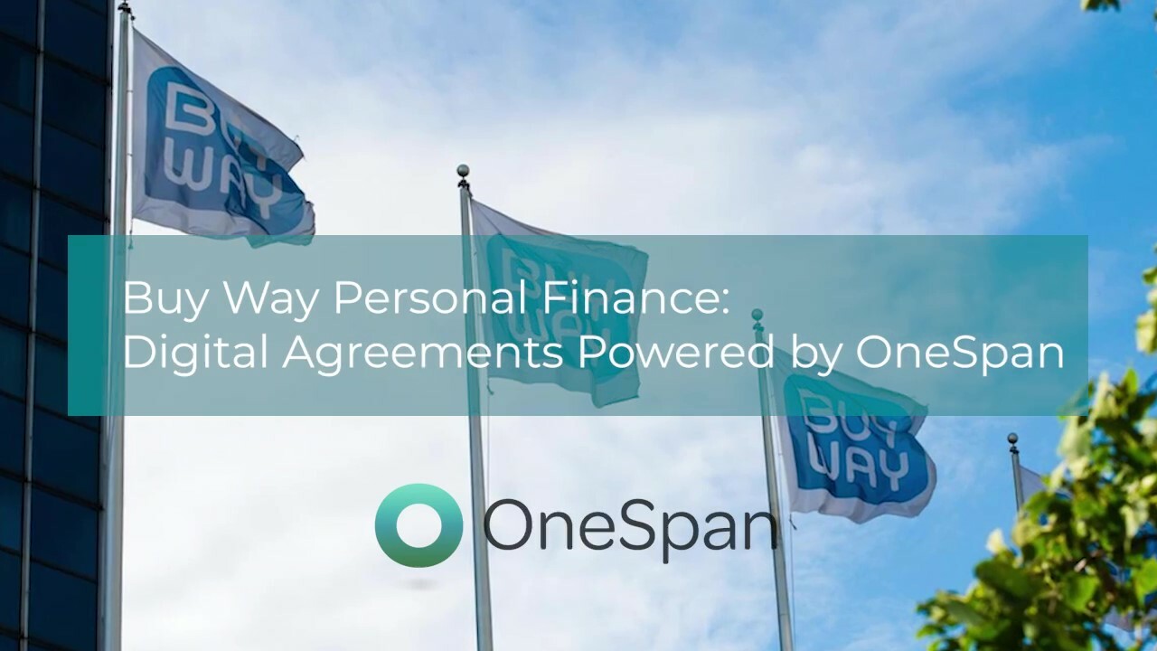 How Buy Way Personal Finance Digitized Point-of-Sale Agreements with OneSpan