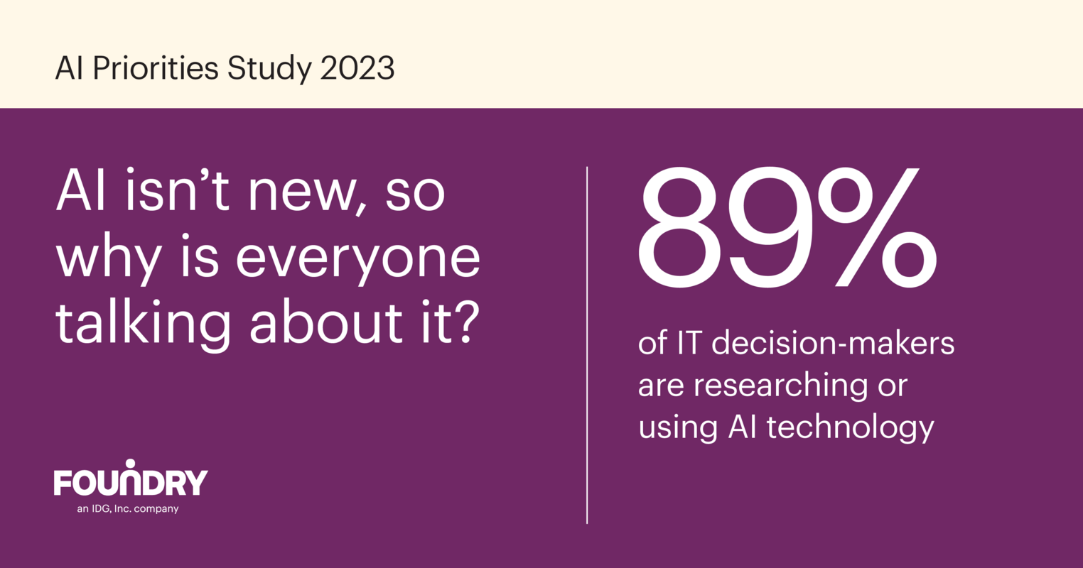 AI isn't new, so why is everyone talking about it?