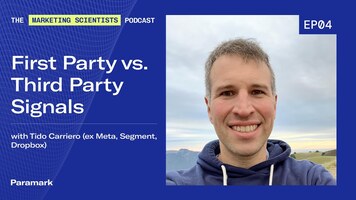 First party vs. third party signals with Tido Carriero (ex Meta, Segment, Dropbox)