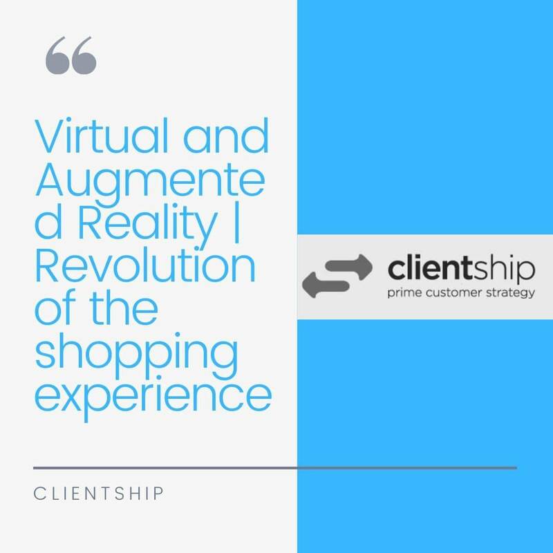 Flame in Clientship: "Virtual and Augmented Reality | Revolution of the shopping experience"
