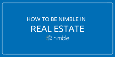 How to be Nimble in Real Estate