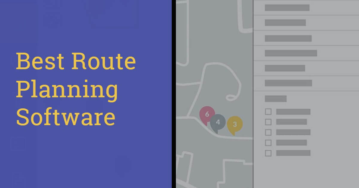 8 Best Route Planning Software (By Category)