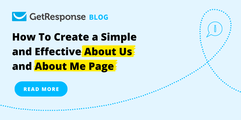 How To Create a Simple and Effective About Us and About Me Page
