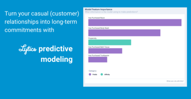 How predictive modeling supercharges casual relationships