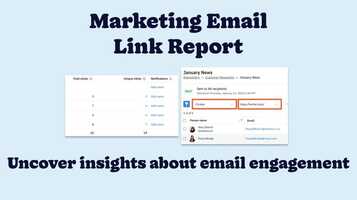 Dive Into Email Engagement With the Link Report