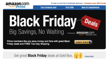 5 Years of Amazon Black Friday Emails