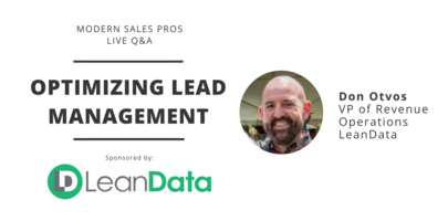 Optimizing Lead Management