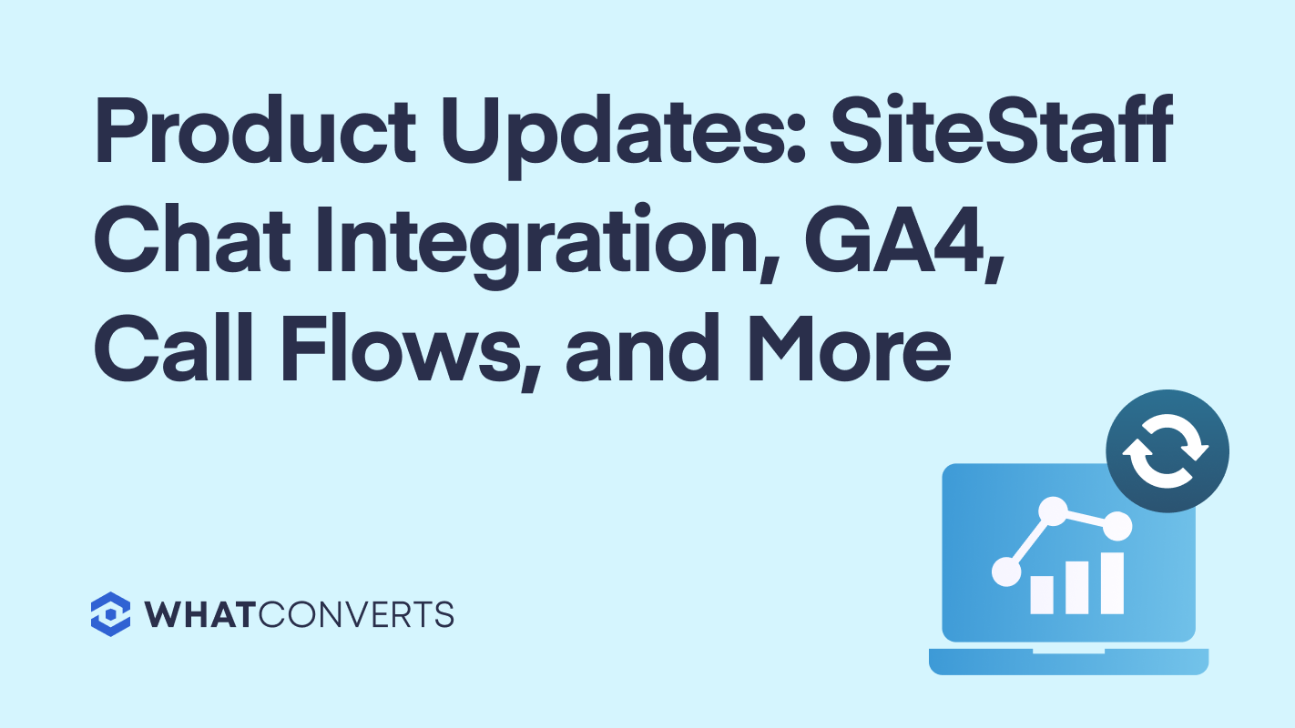 WhatConverts Product Development Updates and Features (September 2022 Edition)