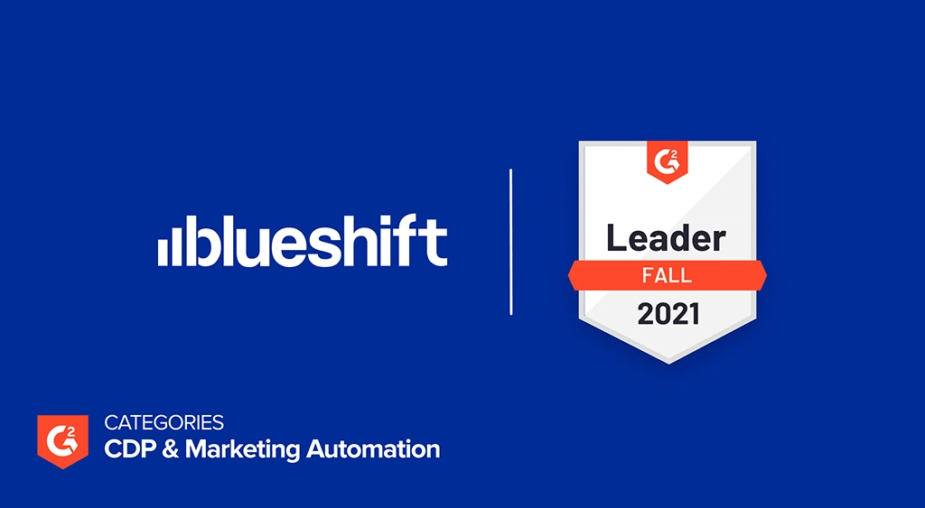 Blueshift Named a CDP and Marketing Automation Leader in G2's Fall 2021 Report