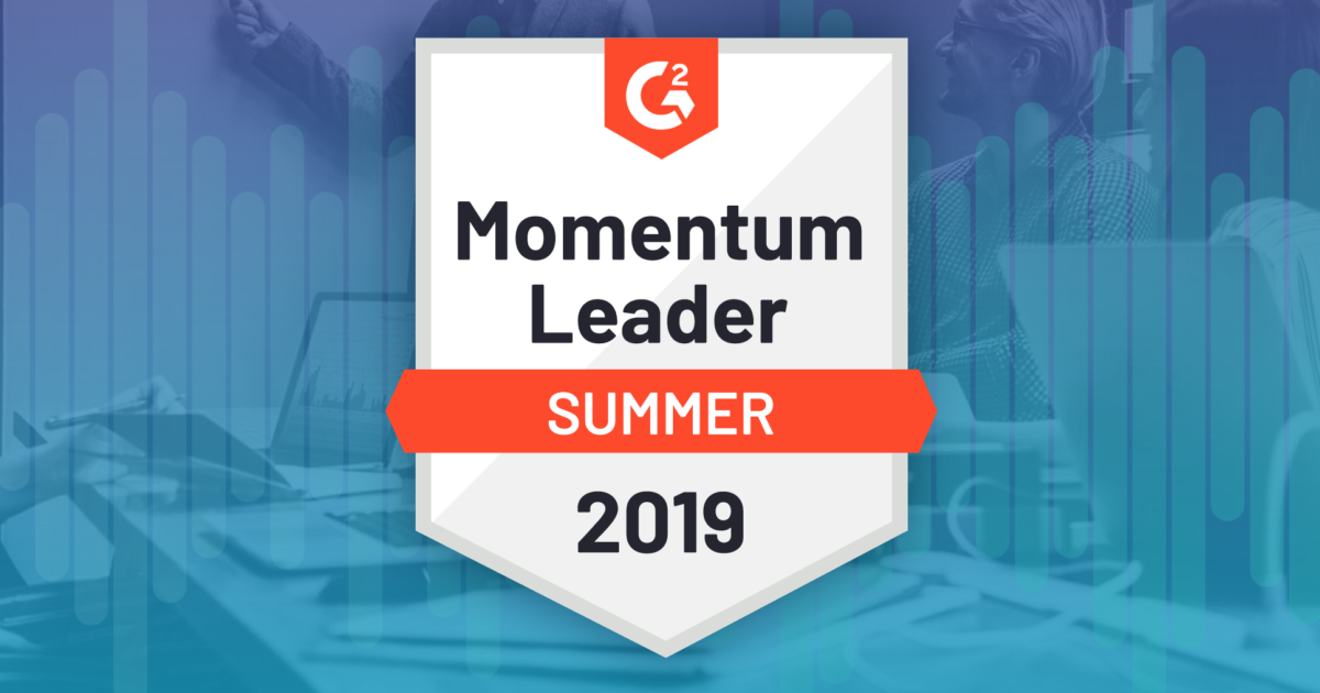 Chorus is the G2 Sales Coaching Momentum Leader