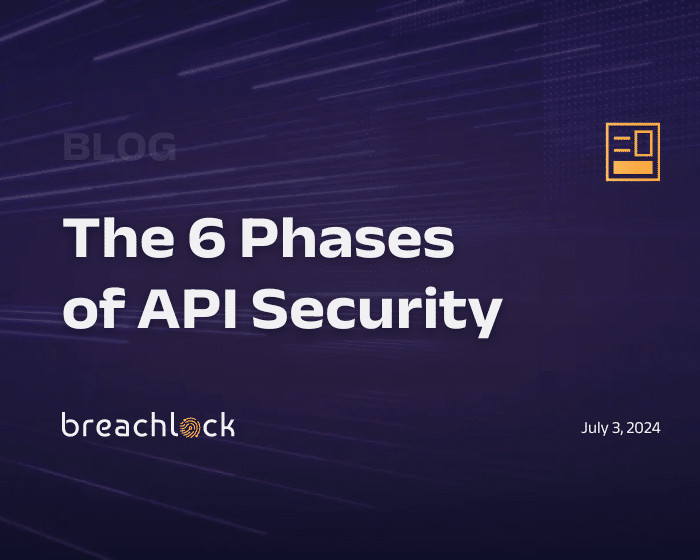The 6 Phases of API Security
