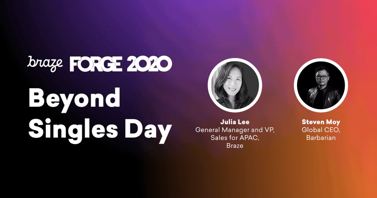 FORGE 2020: Beyond Singles Day