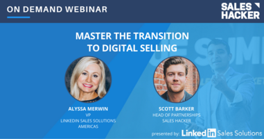 Master the Transition to Digital Selling