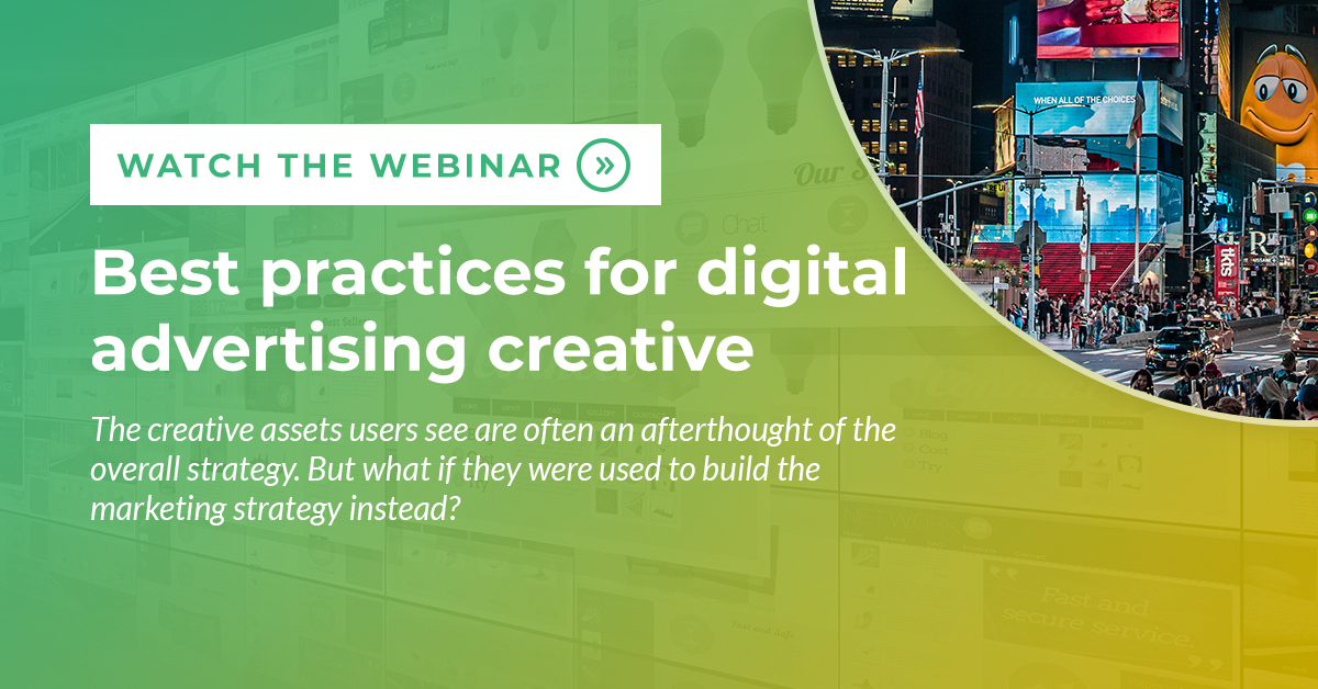 Best practices for digital advertising creative