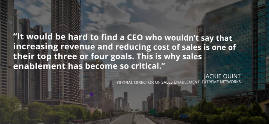 Sales Productivity is a C-Level Issue