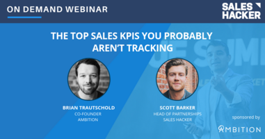 The Top Sales KPIs You Probably Aren't Tracking