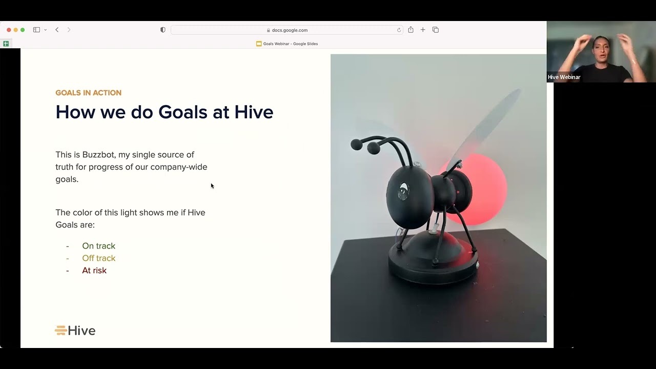 Goals: Tracking, Automation and Mapping in Hive | Hive Webinar