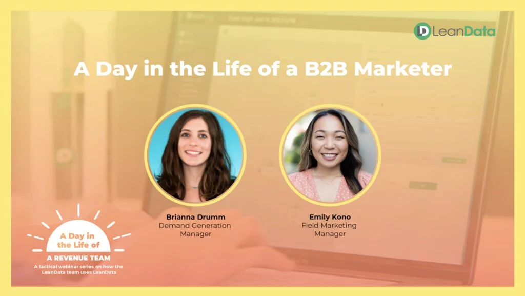 A Day in the Life of a B2B Marketer - LeanData