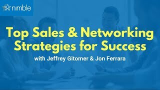 Top Sales Strategies for 2018 Success with Jeffrey Gitomer