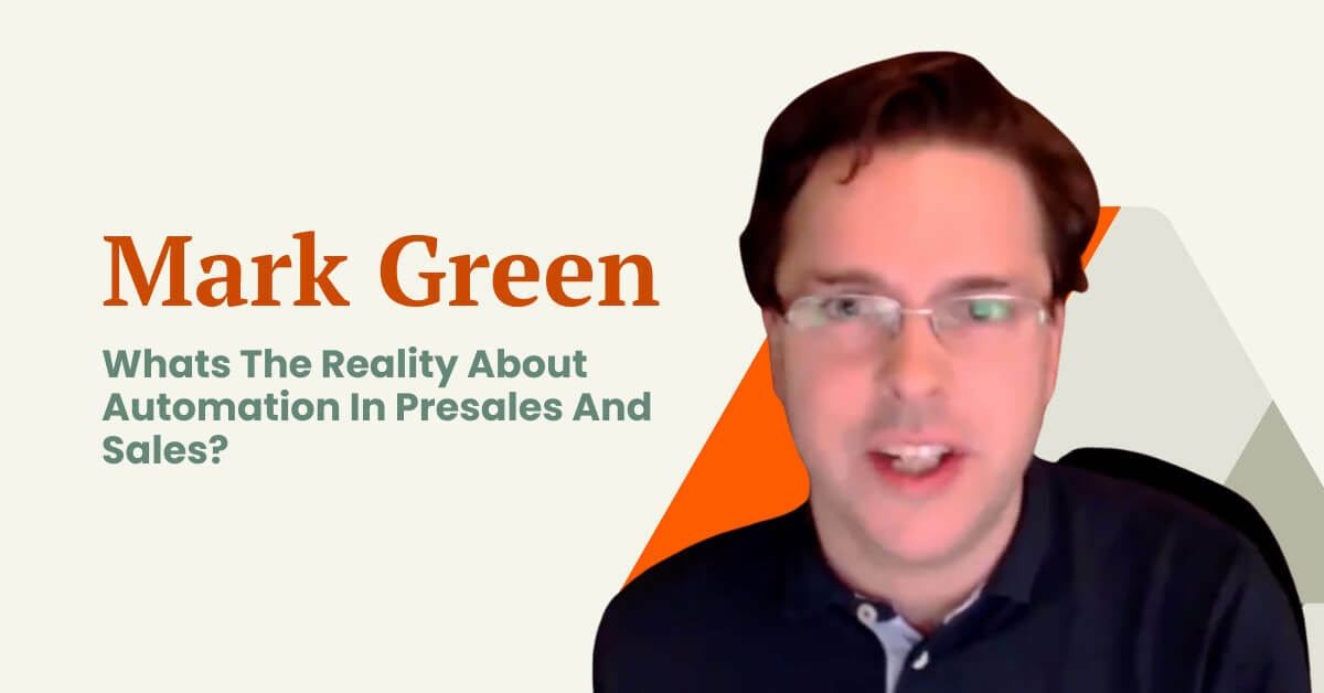 What is the reality about automation in sales and presales?
