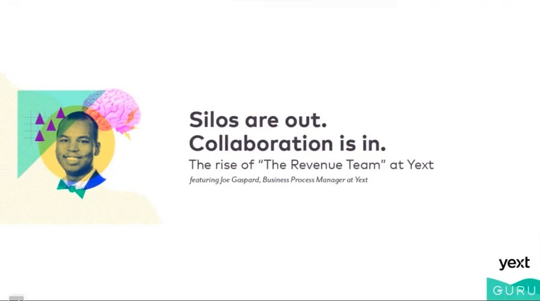 Silos are out. Collaboration is in.