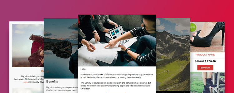 10 great email templates for different campaign types • VBOUT