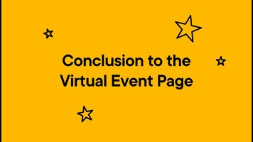 Splash Virtual Event Page: Conclusion